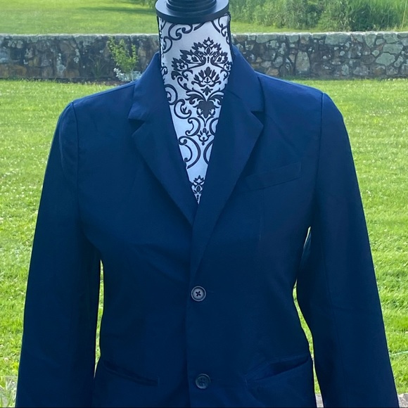 The Children's Place Size 10 Navy Blue Children's Blazer with Two Buttons - Picture 2 of 9